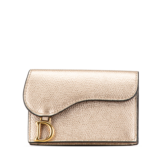 Dior Accessories - Pre-Loved Dior Leather Saddle Card Holder